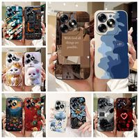 For Tecno Spark 20C Case Spark20 Pro KJ6 New Fashion Candy Painted Cover Shockproof Phone Case For Tecno Spark 20 Pro Plus Shell