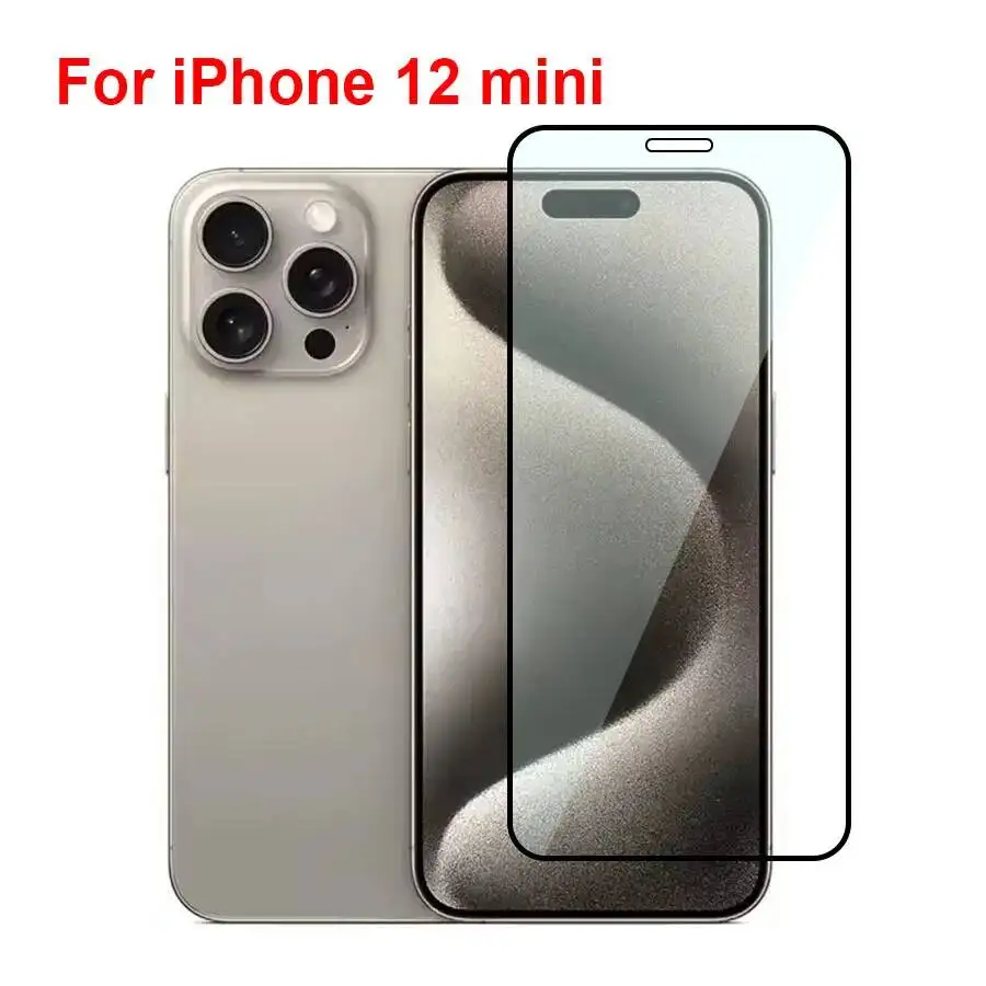 

For Apple Iphone 12 Tempered Protector Anti Fall Glass For Iphone12 Pro Full Cover Screen Phone Film