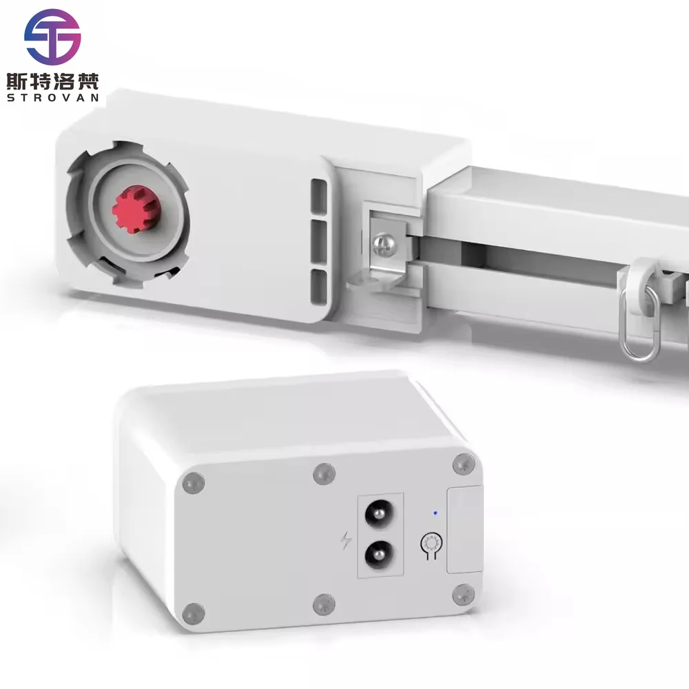 Smart Life Electric Curtain Opener, Zigbee 3.0, Powerful Motor for Heavy-Duty Use in Living Spaces