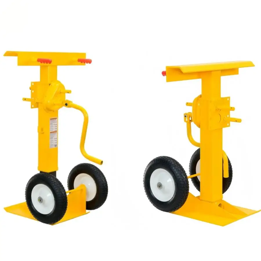 Material Handling Equipments Ratchet Mechanism Trailer Lifting Jack Portable Trailer Stabilizer Jacks