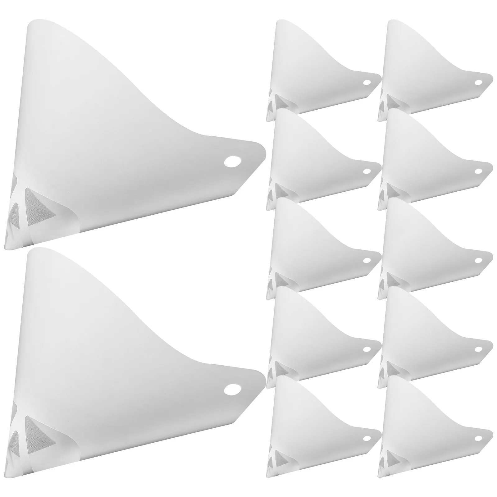 

30Pcs Oil Paint Funnel Mesh Filter Paper Primer Funnel 200 Mesh Conical Strainer for Automobile Paint Filtering Car