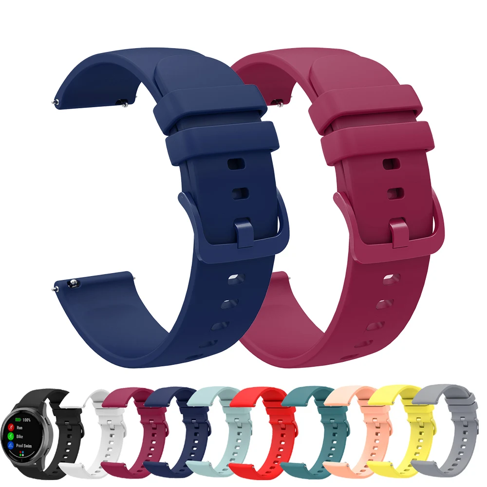 22Mm Silicone Strap… - image