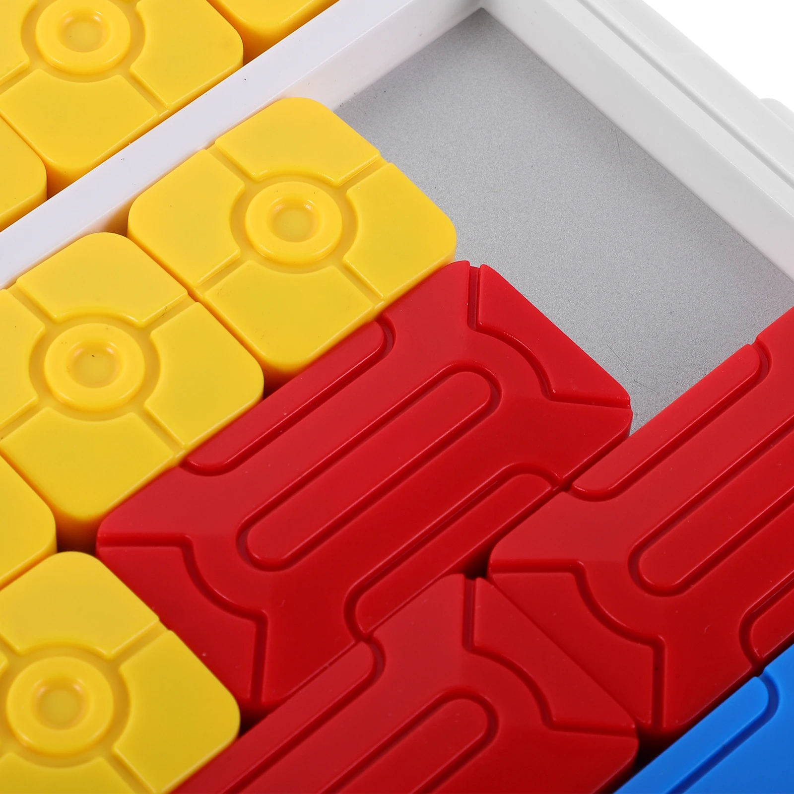Jogo de tabuleiro de quebra-cabeça deslizante, brinquedo educacional para pensamento lógico, crianças e adultos, viagem, diversão familiar, design portátil, textura suave