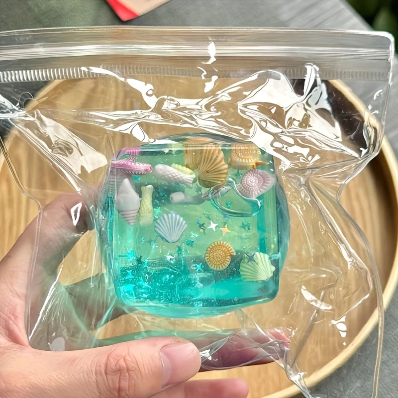 Jouet à presser personnage de dessin animé 3D, Cube, Sensation de croquant sans fin, jouets Fidget durables, cadeau de fête d'anniversaire de noël