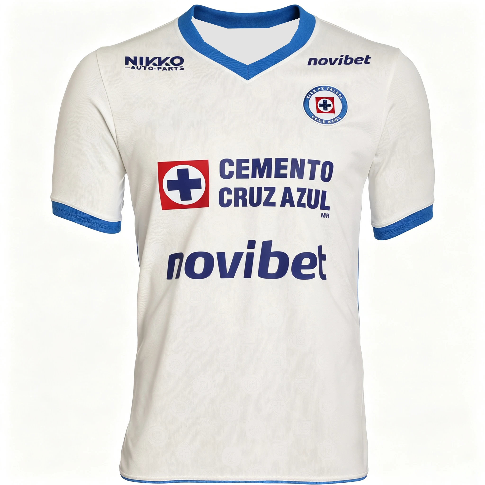 2026 Cruz Azul 3D-Druck Fußballtrikot Herren Sommer Schnelltrocknend Atmungsaktiv Kurzarm T-Shirt Familien-Partnerlook – Detail 4