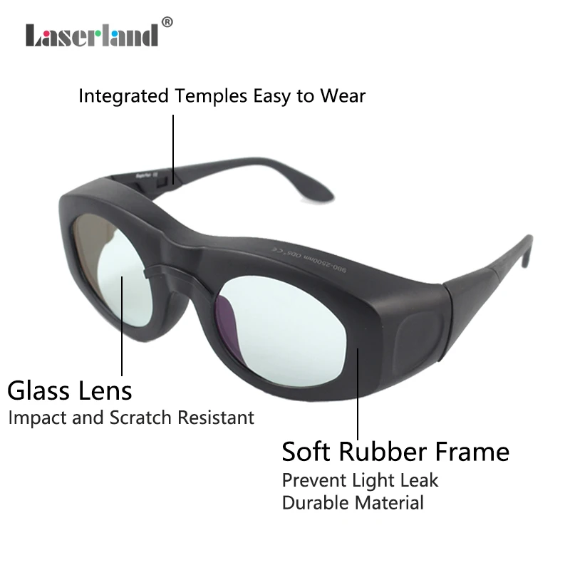 T8-8-gafas de protección láser infrarrojo, lentes de protección CE OD5 +, 980nm-1064nm-2940nm