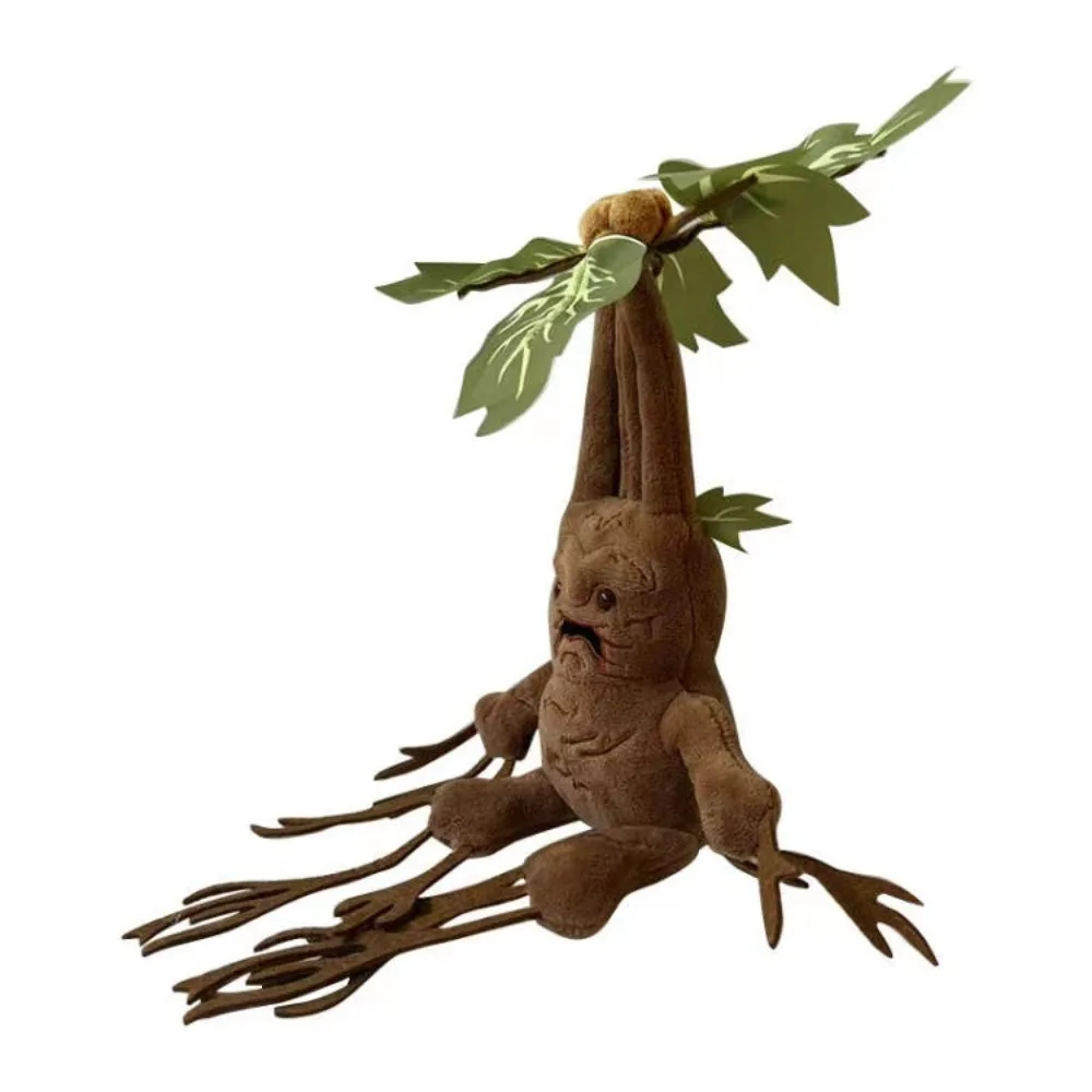 Juguete de peluche Mandrake de alta calidad, relleno suave, decoración del hogar, fanáticos de dibujos animados, colecciona regalos, 35cm