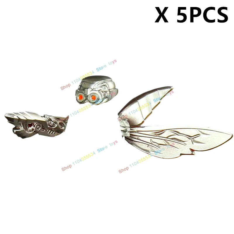 Figuras de Ação de Anime MOC, Acessório de Capacete de Armadura Branca, Blocos de Montar, Modelos de Bonecos, Brinquedos para Crianças, Presentes AW02-3