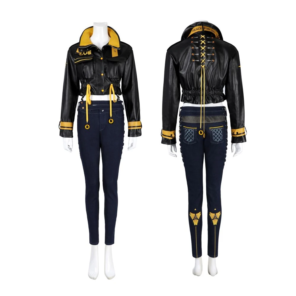 Game Stellar Blade Eve Role Playing Costume Set Halloween Carnival Party High Quality Jacket Sexy Pants