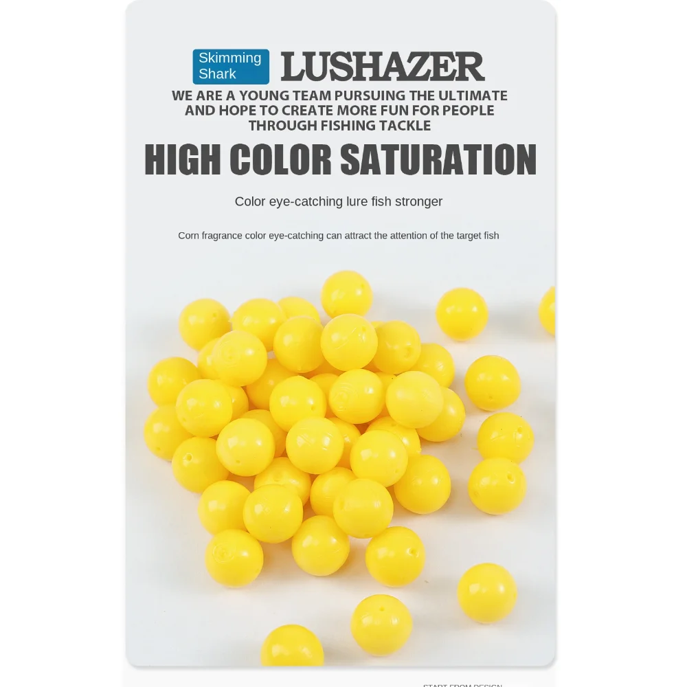 Señuelos de pesca populares con caja, cebo de gelatina para pesca, alimento para peces, boilies de frijol con sabor a frutas, bolas de burbujas artificiales para carpa