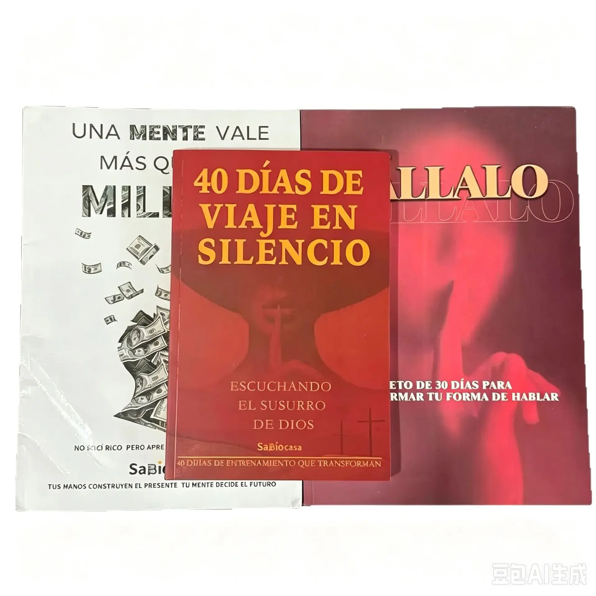 40 Días de Viaje en Silencio Spanish Paperback for Spiritual Readers, 40 Days Silent Journey Devotional Book for Prayer & Inner