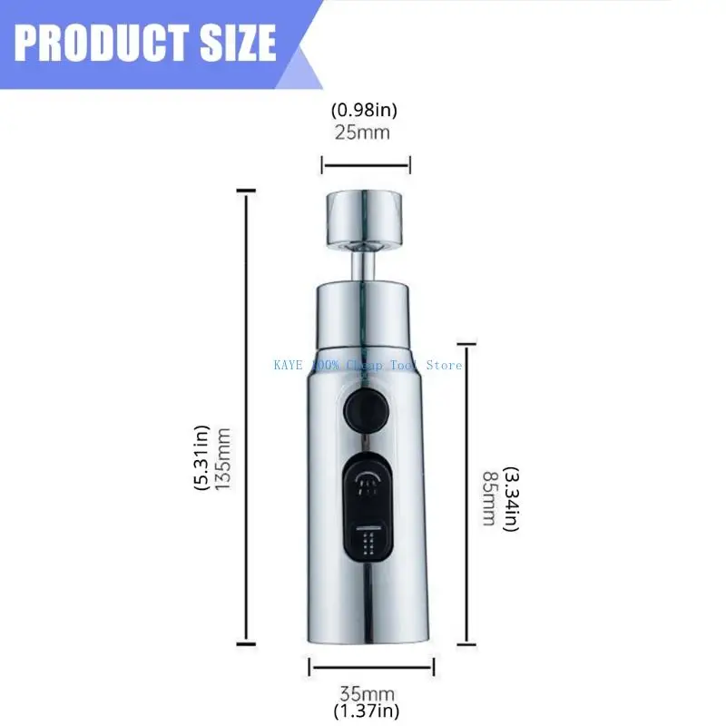 G6KA High Performances Kitchen Sink Sprayer 360 Rotates Faucet Extender Kitchen Tap