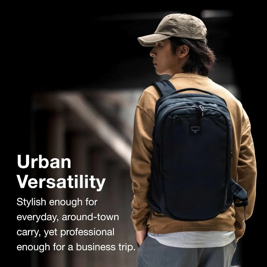 حقيبة ظهر Osprey Aoede 21L Commuter Airspeed باللون الأزرق العتيق #3