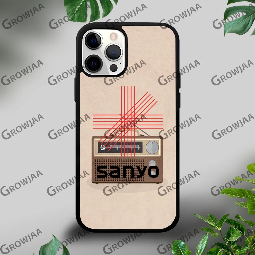 S-SANYOES Vintage Radio Phone Case For iPhone 16 15 14 13 12 11 Pro Xs Max Mini Plus Celulares Hard Funda