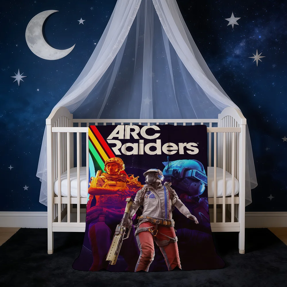 Blanket Super Warm Game Raiders Comfortable Plush Throw Blanket Child Home Sofa Bedroom A-Arc Gift