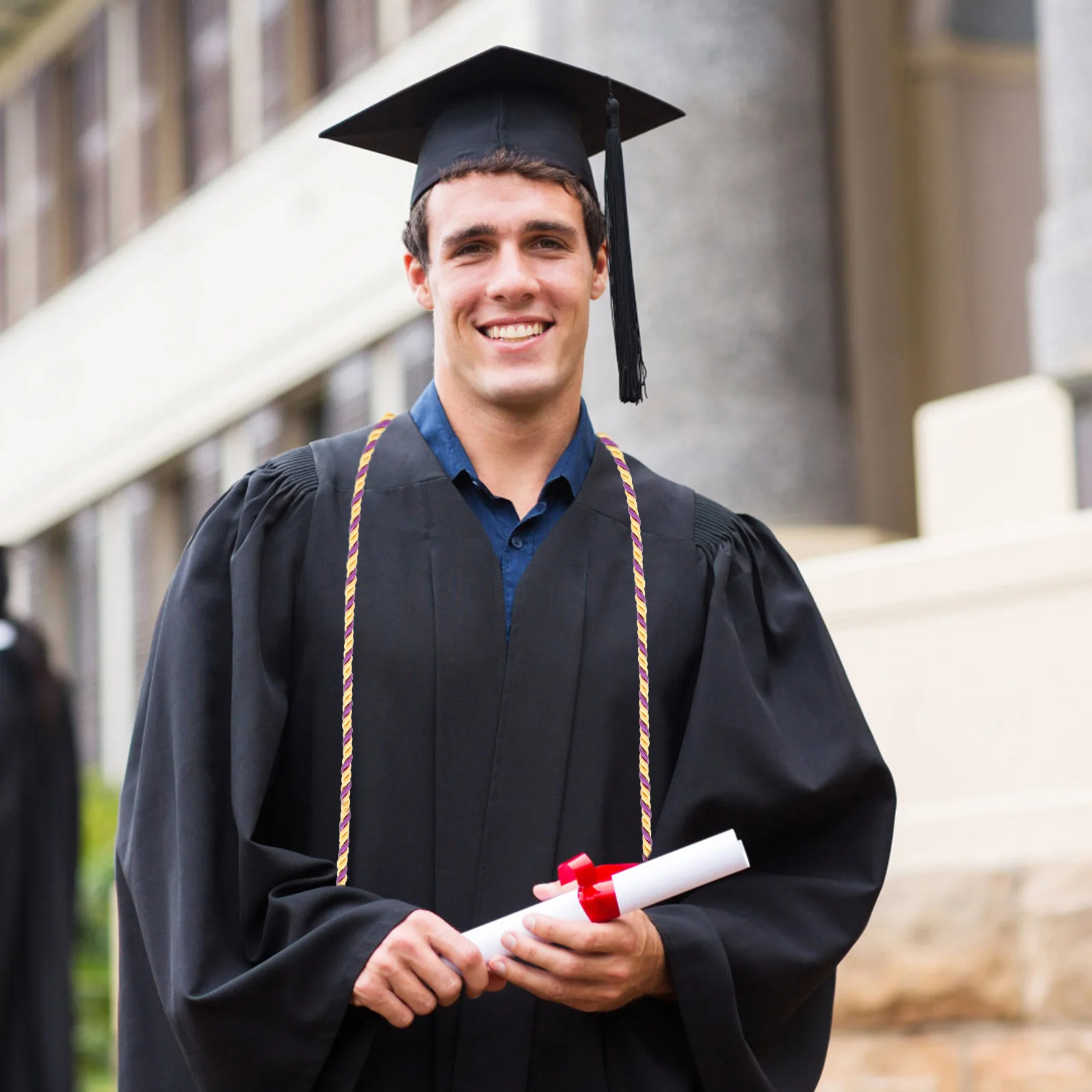 

5Pcs Fashionable Graduation Hat Tassels Lightweight Honor Cords Distinctive Academic Supplies