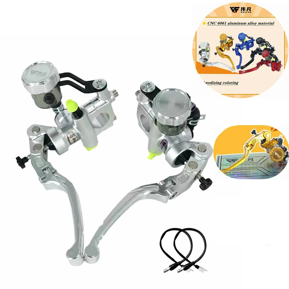 CNC 16RCS 17.5RCS Motorcycle Brake Master Cylinder Hydraulic Clutch Lever 22mm Universal For Honda Yamaha BMW Racing Dirt Bike