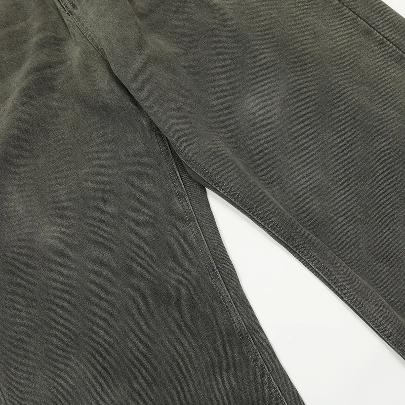 UPRAKF Straight-leg Pocket Wide Leg Jeans Distressed Pants Casual Denim Autumn Fashion Basic High Street Winter