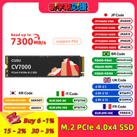 CUSU M.2 SSD M2 1tb 2tb SSD NVMe PCIe4.0 M.2 2280 Hard Drive Solid State Disk for PS5 PC Laptop