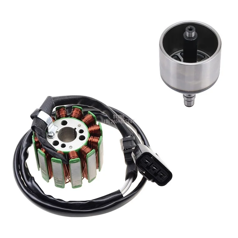 Suitable for YZF R1 2004-2008 FZ1 2006-2010 Motorcycle Ignition Stator Coil Magnet Complete Set