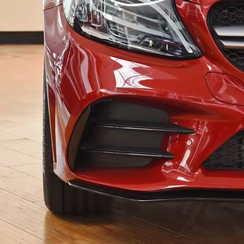 

Накладки на решетку передних противотуманных фар, спойлеры, рамки воздуховодов для Mercedes-Benz C-класса W205 2019-2021, внешние декоративные элементы