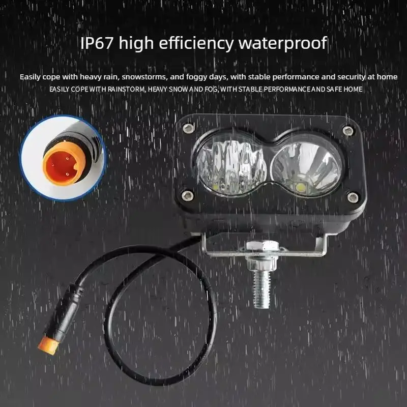 3 Inch LED Pod Spotlight High Power Low Consumption Flood Spot Light for Motorcycle Pickup Offroad ATV Hunting Night Driving