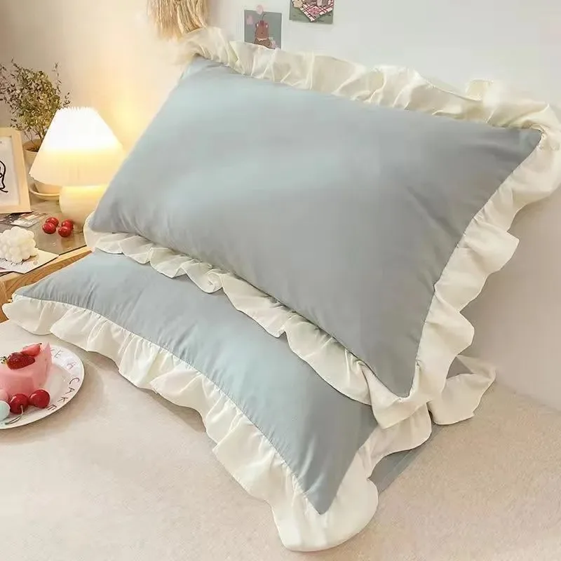 INS Style Pillowcases, Soft Pillow Covers for Home & Student Dorm, Large & Small Sizes, All-Match Universal Design