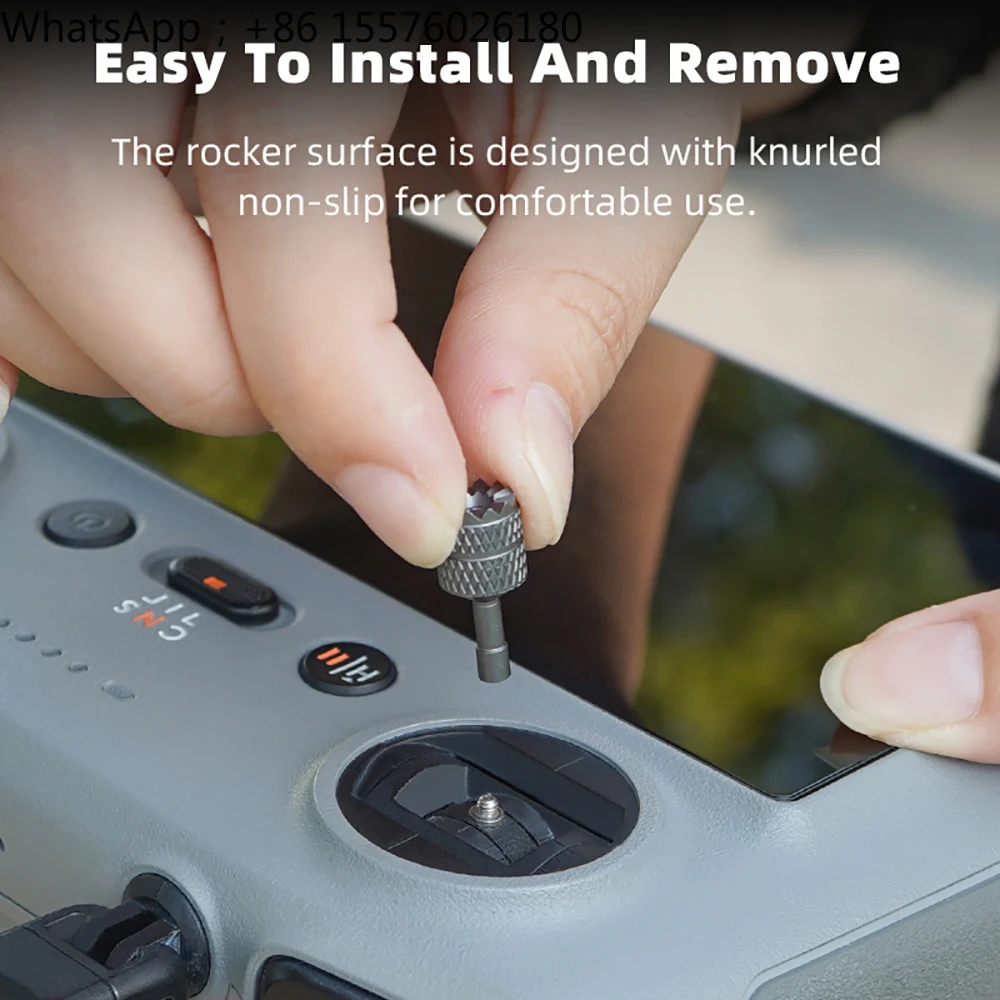 BRDRC Joystick for DJI Mini 4 Pro/4K/Mavic 3 Pro/Air 3/Mini 3 Pro Remote Controller Thumb Rocker for RC/RC 2 Control Accessories
