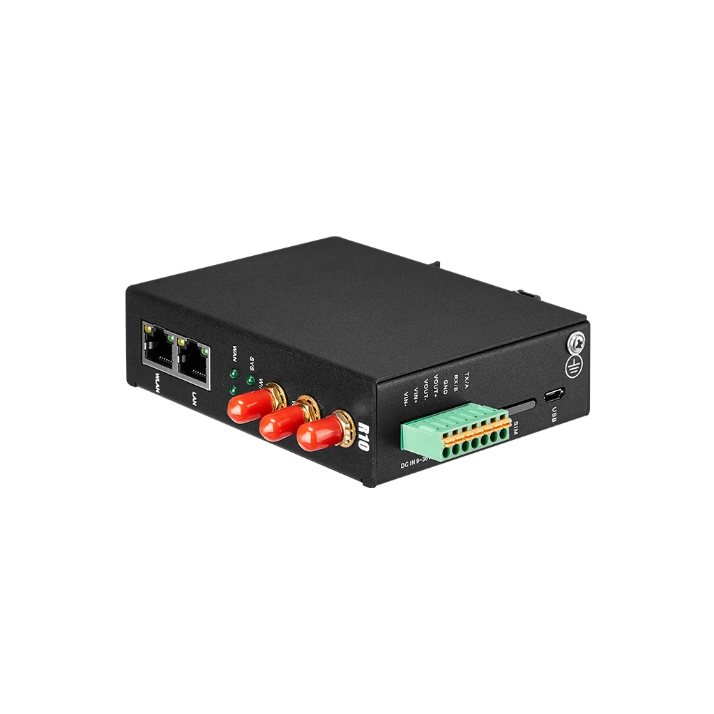 BLIIOT الصناعية 4G راوتر واي فاي إيثرنت مع فتحة للبطاقات Sim الحصول على البيانات وحدة الإدخال/الإخراج RTU الصناعية IoT Modbus