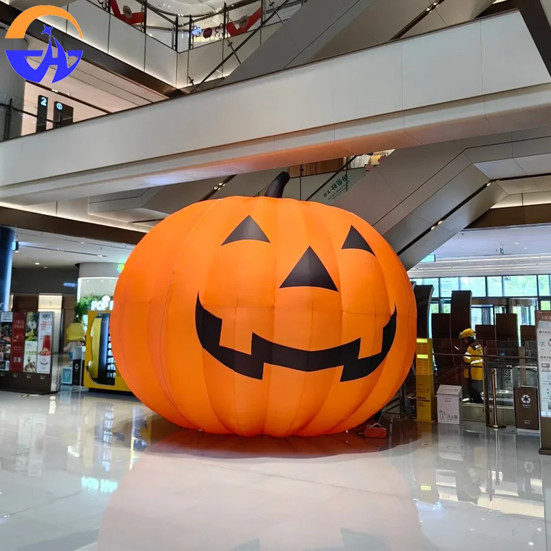 

Giant Halloween Inflatable Pumpkin Decorations with Air Blowers, for Commercial Use, Outdoor Yard & Lawn Party Decorative Props