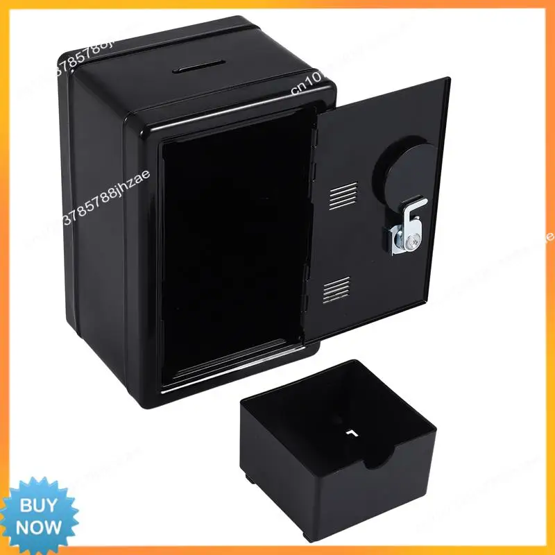 A10R Safe Box Organizer Iron Desk Decorative Box Piggy Bank Metal Mini Cabinet Money Storage Box Storage Box For Boys