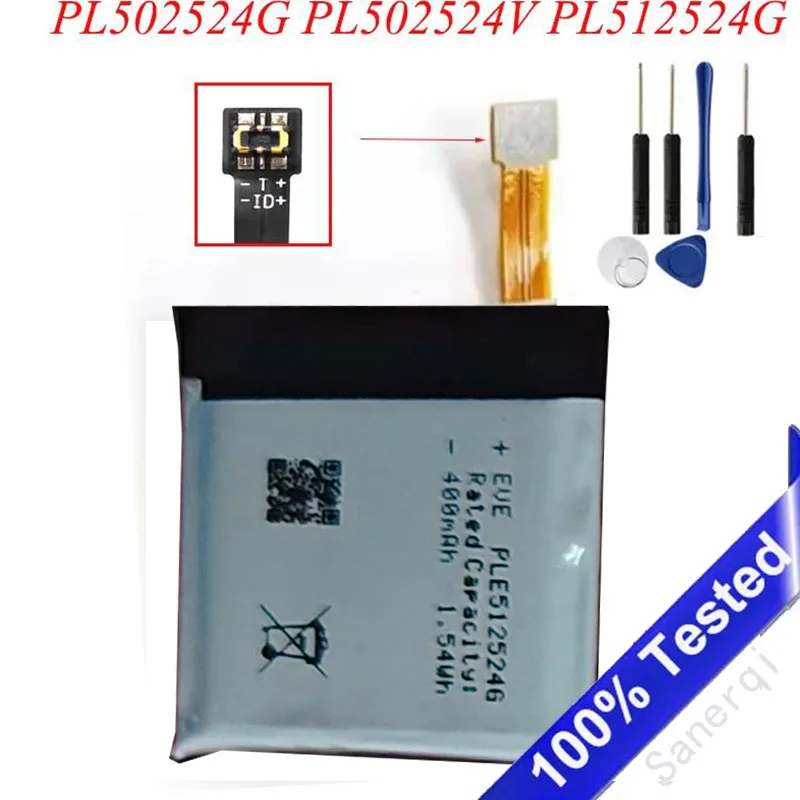 PL502524V PL512524G لبطارية Huami AMAZFIT Trex T-rex Pro Verge Lite Gtr A1808 A1918 A1801 A1811 ساعة ذكية جديدة #1