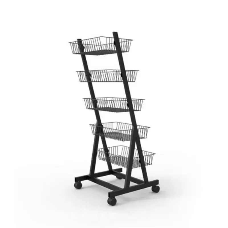 iYUBO custom supermarket store shelf promotion bread cake storage rack product display rack