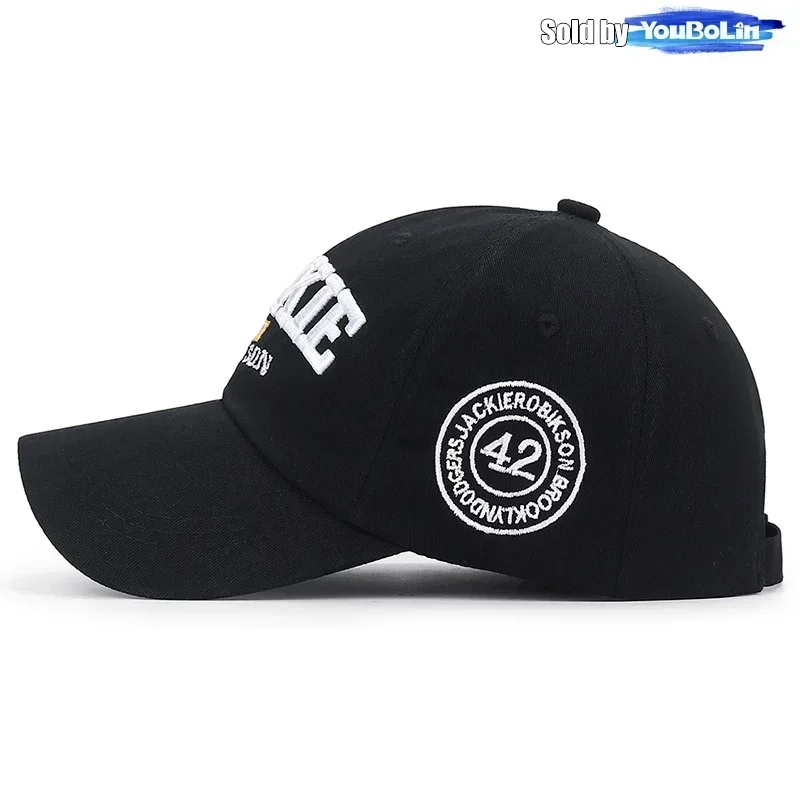 Новая бейсболка с мягким верхом, внешняя торговля, солнцезащитная шляпа с трехмерной вышивкой для мужчин и женщин, модная шляпа для пар, универсальная