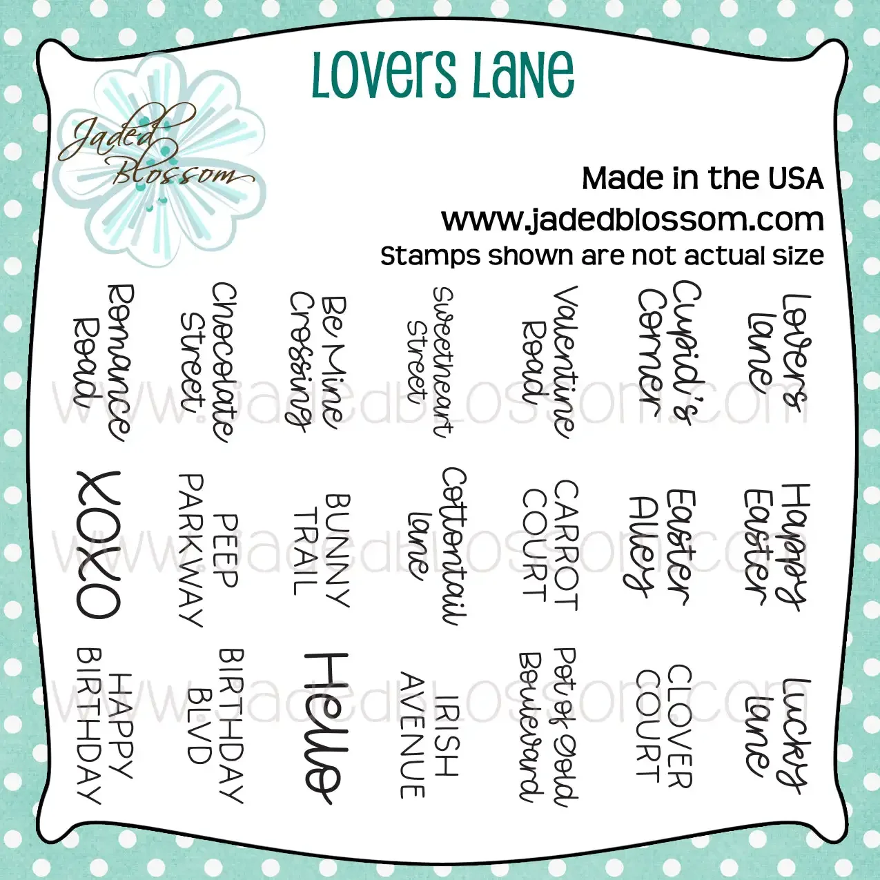 Easter Alley,Lovers Lane and Lucky Lane clear silicone stamps for DIY scrapbooking craft supplies stamp photo album card making