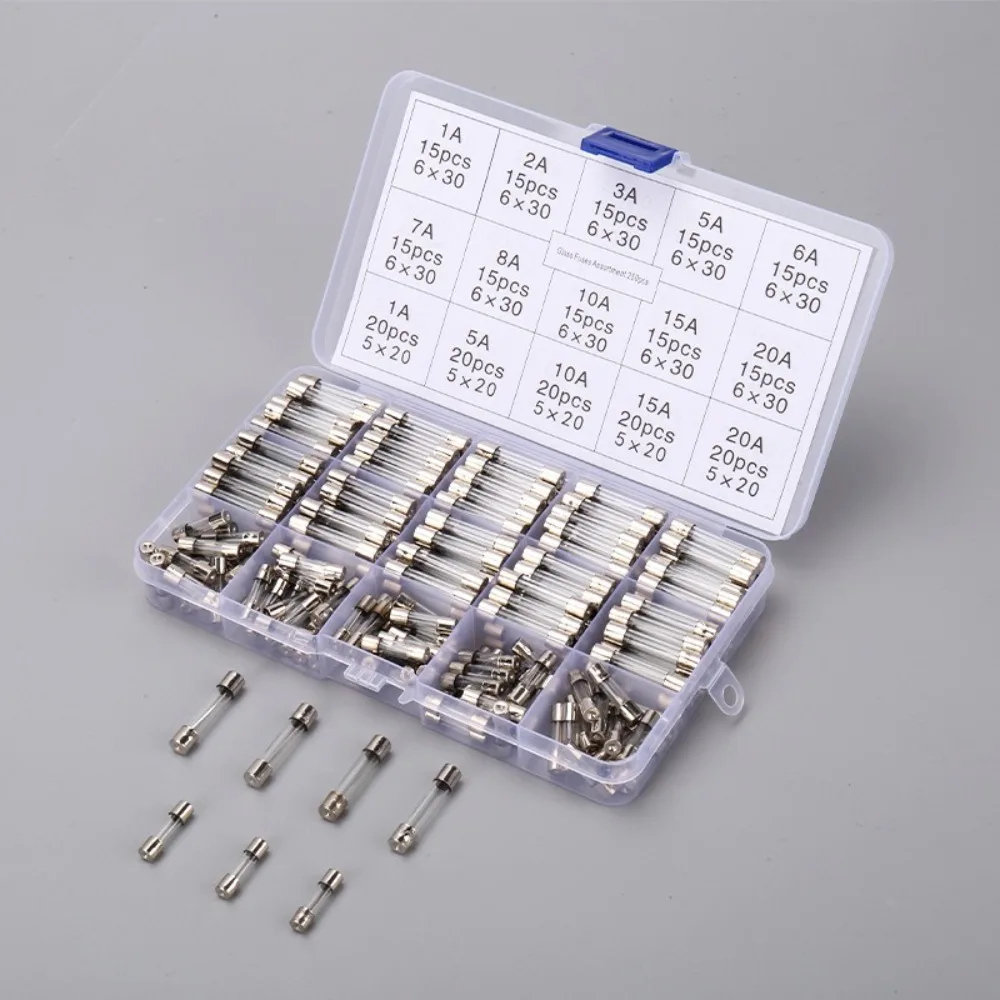 

Размер 5*20 мм, предохранители со стеклянной трубкой, рейтинг 250 В, диапазон 0,1 А-20 А, автомобильные предохранители, керамический материал, быстрые предохранители, бытовые предохранители для домашнего использования