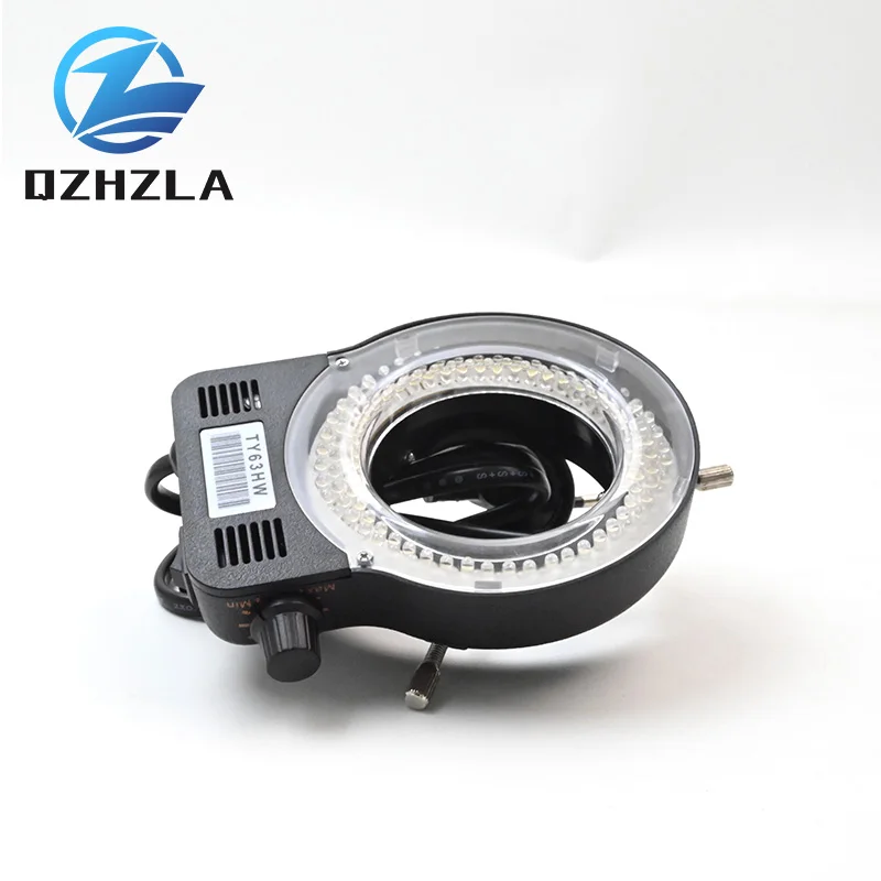 Microscope LED ring light adjustable circular light suitable for trinocular stereo zoom industrial microscope camera illuminator
