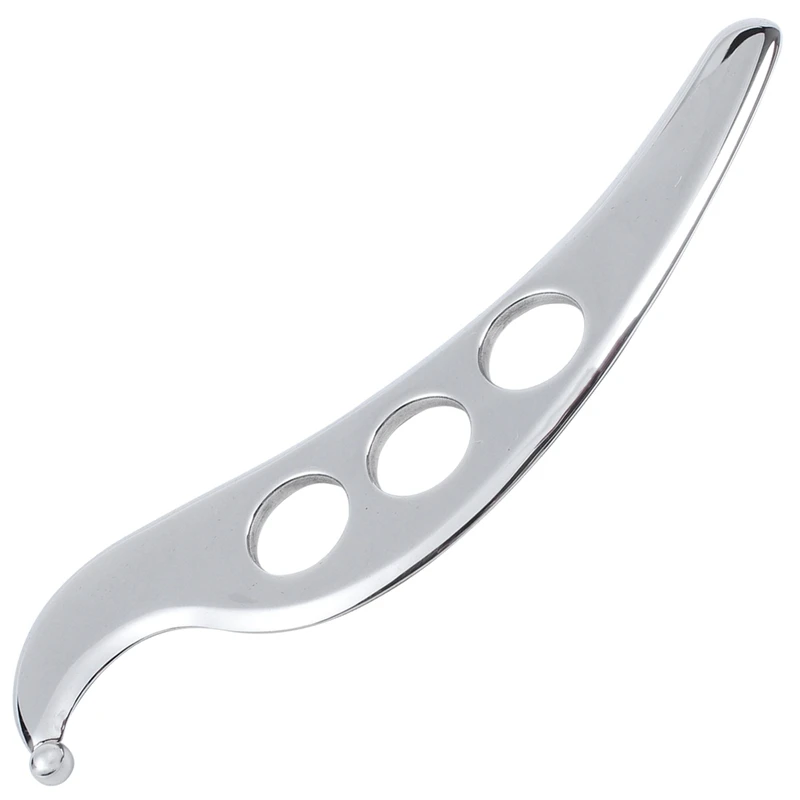 3X Stainless Steel Gua Sha Guasha Plate Massager Tool Scraper Physical Therapy Loose Muscle Meridian Massage Machine