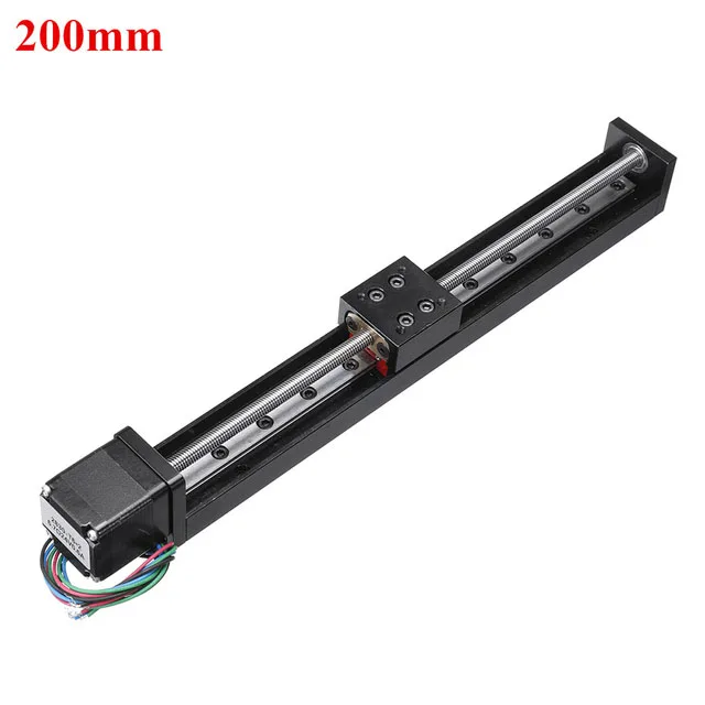 T-Typ-Schiebetischschiene, linear, 50–300 mm Hub, Schiebetisch, NEMA11 Schrittmotortreiber, TB6600-Kit, CNC-Linearführung, XYZ-Achse