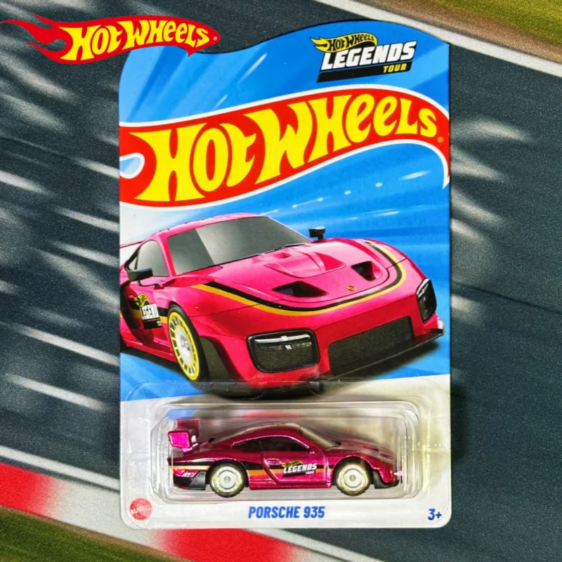 

Оригинальные модели автомобиля Hot Wheels 2025 Porsche 935 Legends Tour, коллекционное издание, масштаб 1:64, литая под давлением модель автомобиля