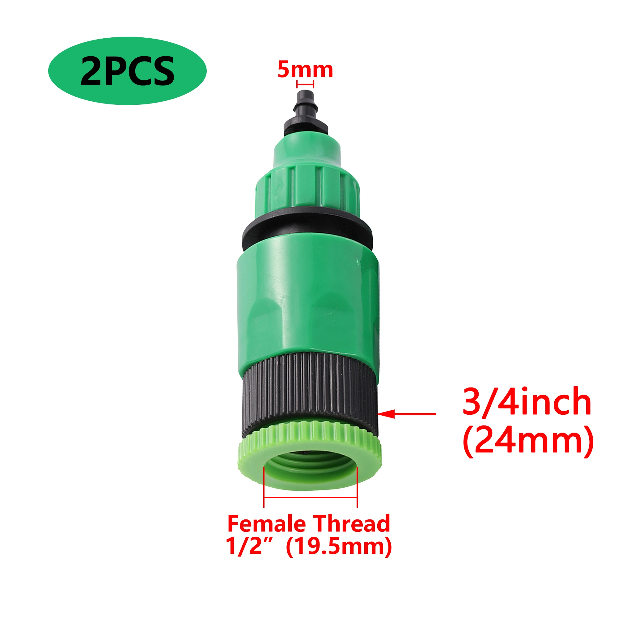 4/7mm 8/11mm złącze węża ogrodowego 16mm szybkie złącze do węża Adapter nawadnianie ogrodu wąż podlewanie akcesoria