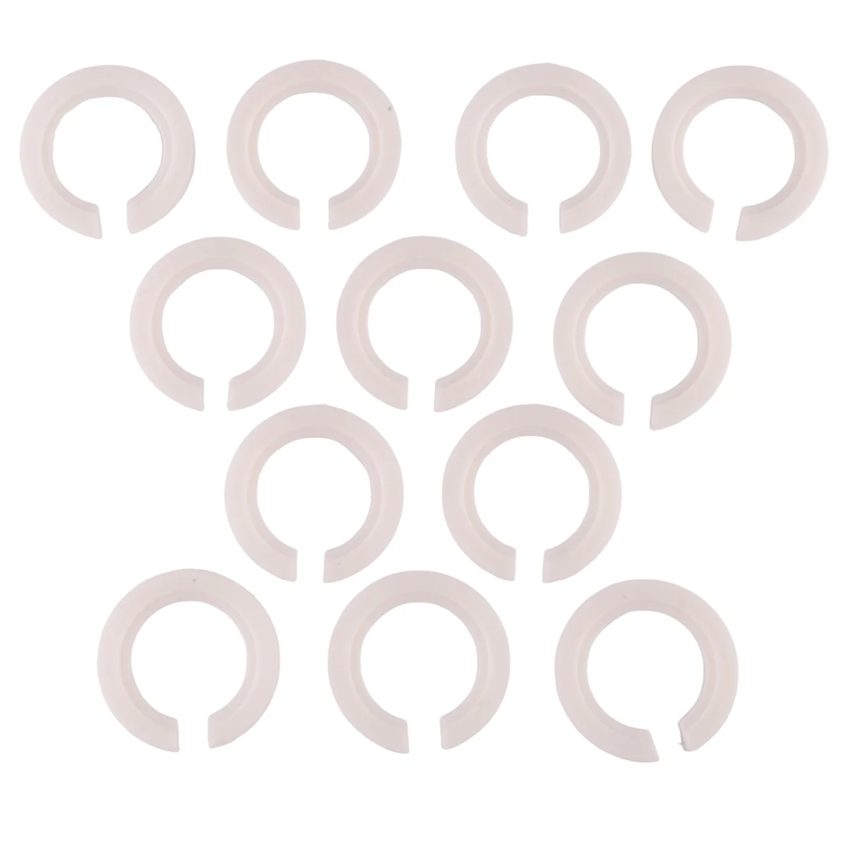 Pantalla de lámpara de 12 piezas, convertidor de agujero E27 a E14, reductor de anillo para montaje de pantallas de lámpara de tornillo a tapas