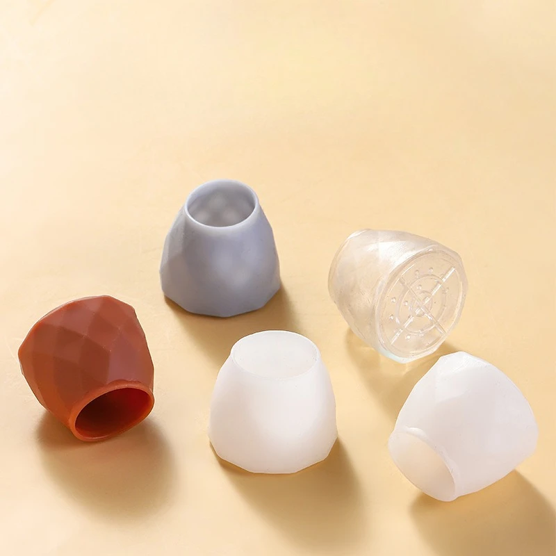 

4 Pcs Thick Furniture Leg Covers Anti Slip Noise Reduction Pads for Chair Table Feet Protection Durable Home Use