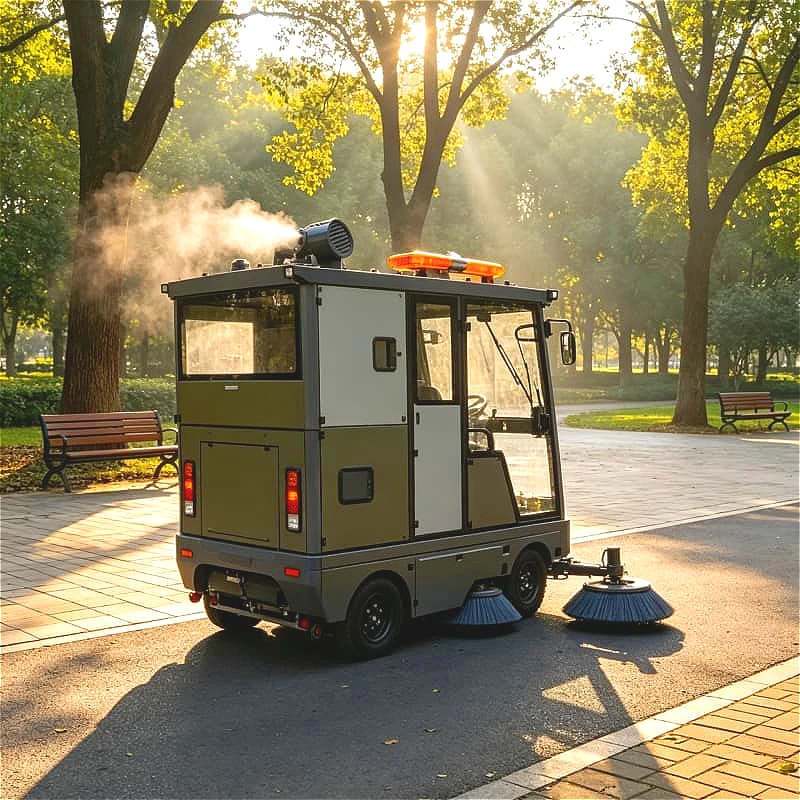 Durable Ride on Sweeper Electric Floor Cleaning Machine Warehouse Factory Long Life Dust Collection Customized High Efficiency