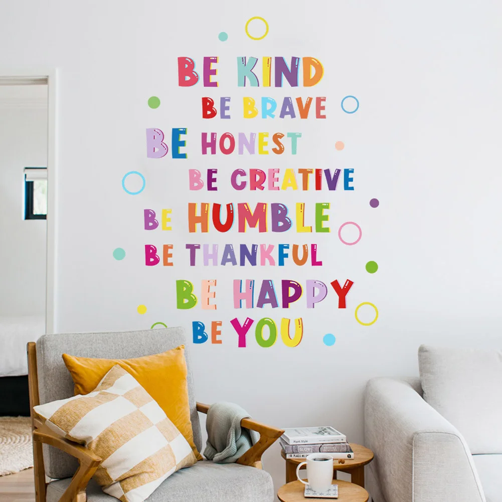 Colorful Letters Wall Sticker Removable And Reusable Educational Tool For Helping Children Learn The Alphabet Classroom Decor