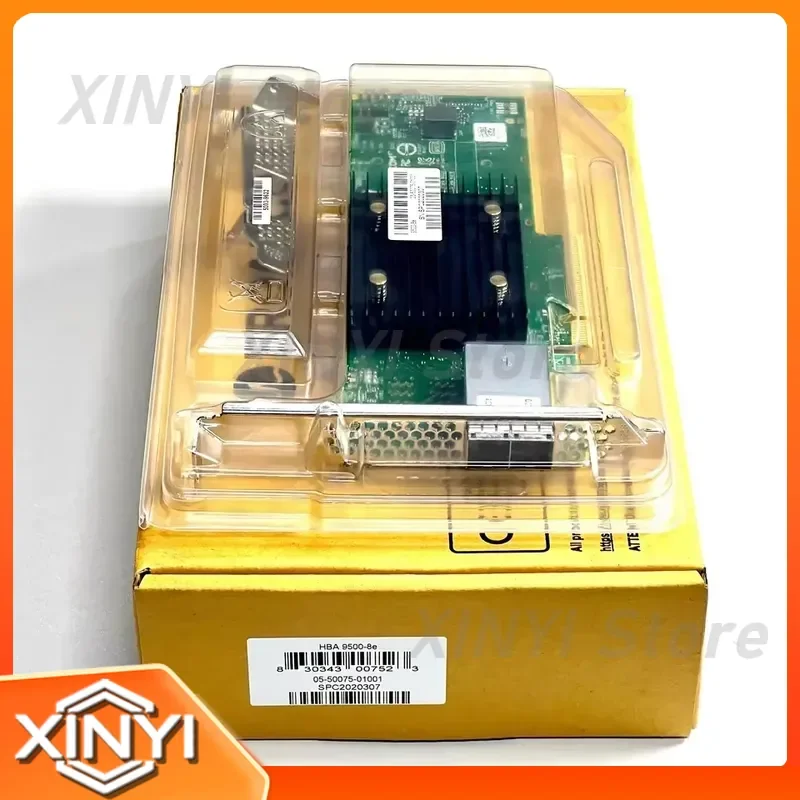 Original LSI 9500-8e 12Gb/s SAS HBA Card PCIe x8 Gen 4.0 Network Adapter for Servers PCs Storage Expansion RAID Controller