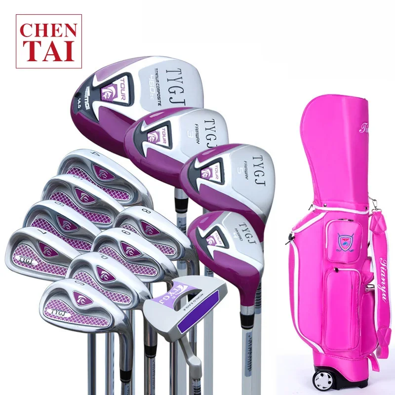 

Golf Full Set of Ladies Practice Club Set, Half Set of Clubs for Beginners To Practice with Ladies Clubs