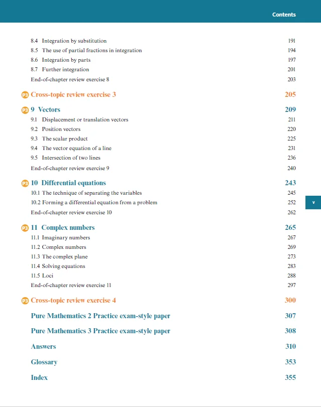 Cambridge lntenationalAS&A Level Mathematics: Pure Mathematics 2 & 3 Couirsebook