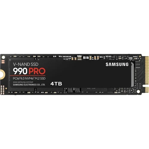 

Samsung MZ-V9P4T0B/AM 990 PRO 4TB Internal Solid State Drive - M2 2280 - PCIe Gen 40 x4 - NVMe 20 - TCG Opal - Used-Like New