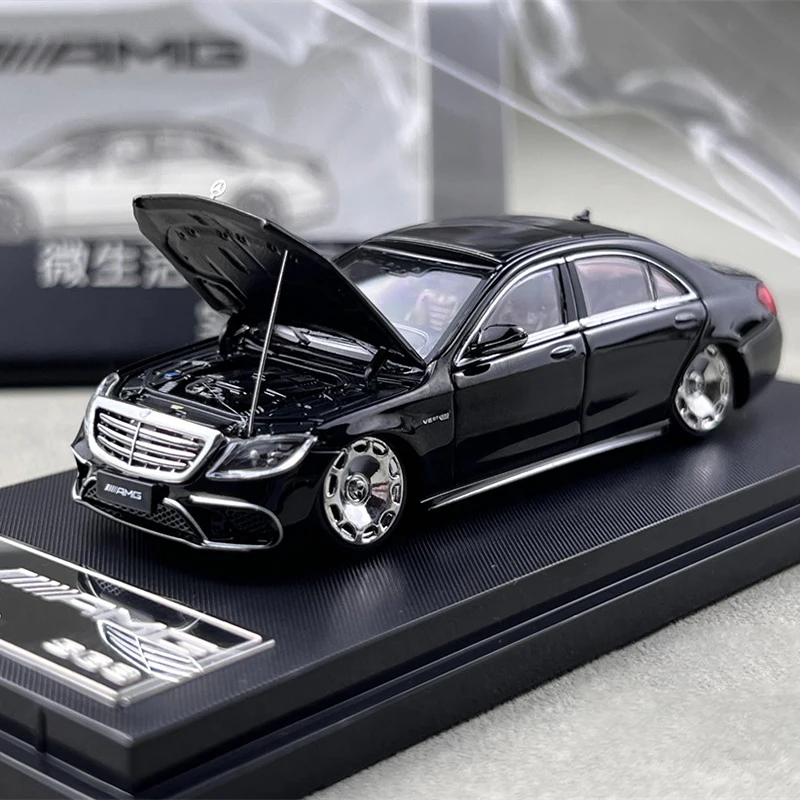 RM 1/64 S63 W222 Alloy Racing Car Diecasts & Toy Vehicles Car Model Miniature Scale Model Car For Children